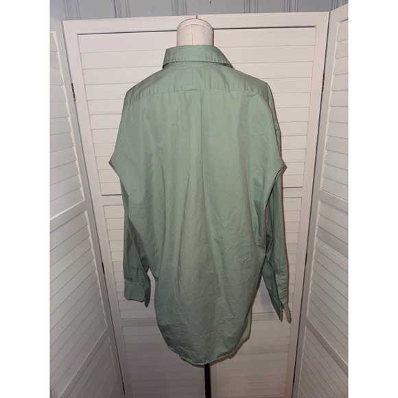 Ralph Lauren Mens Blake Classic Fit Button Down Shirt Light Green Size L - Picture 6 of 8